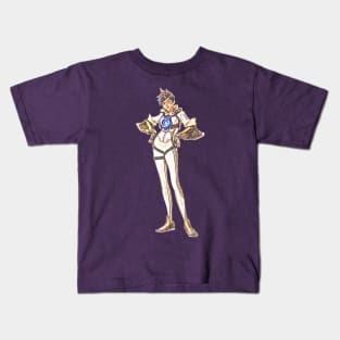 Overwatch Tracer Posh Skin Kids T-Shirt